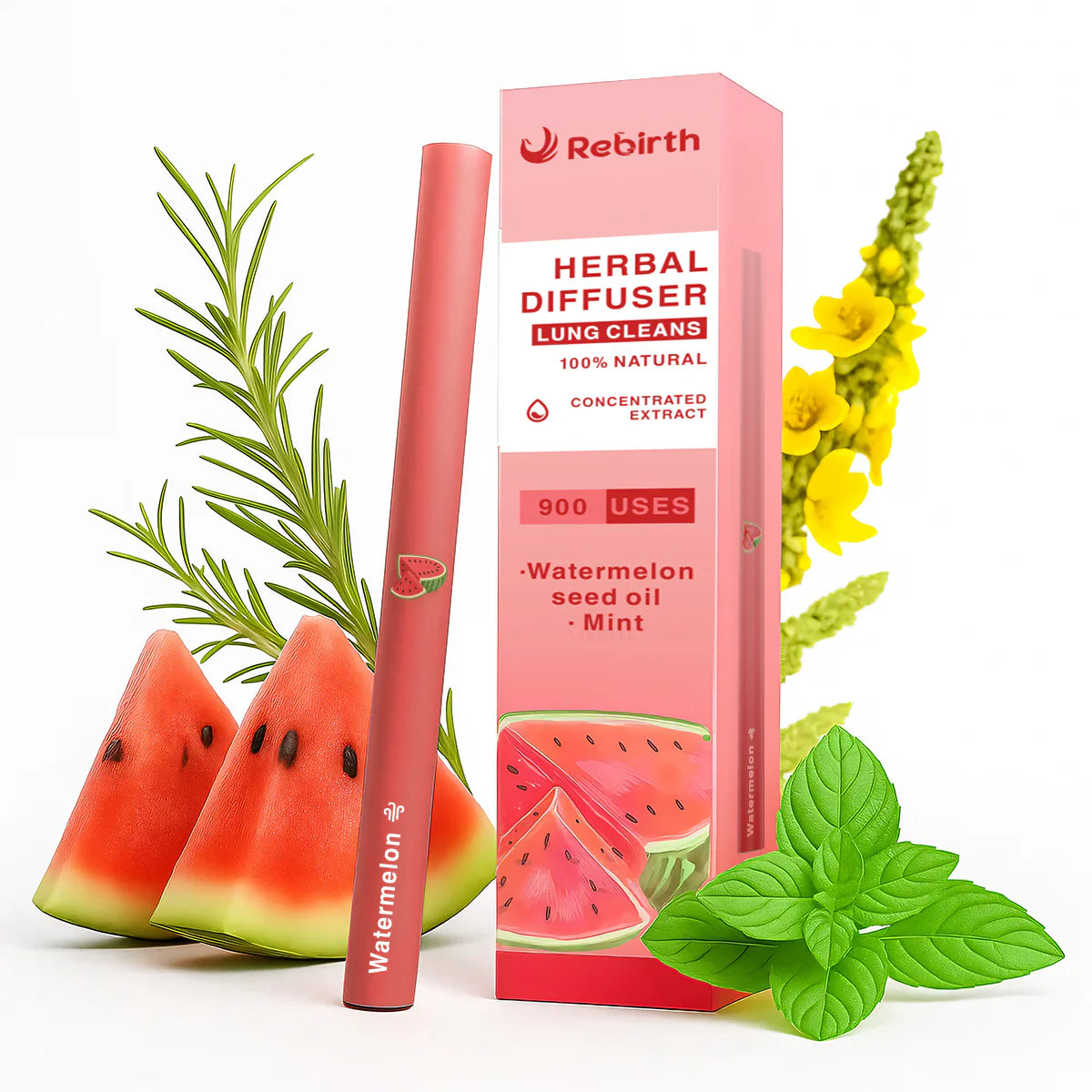 Watermelon Herbal Diffuser- 900 Uses