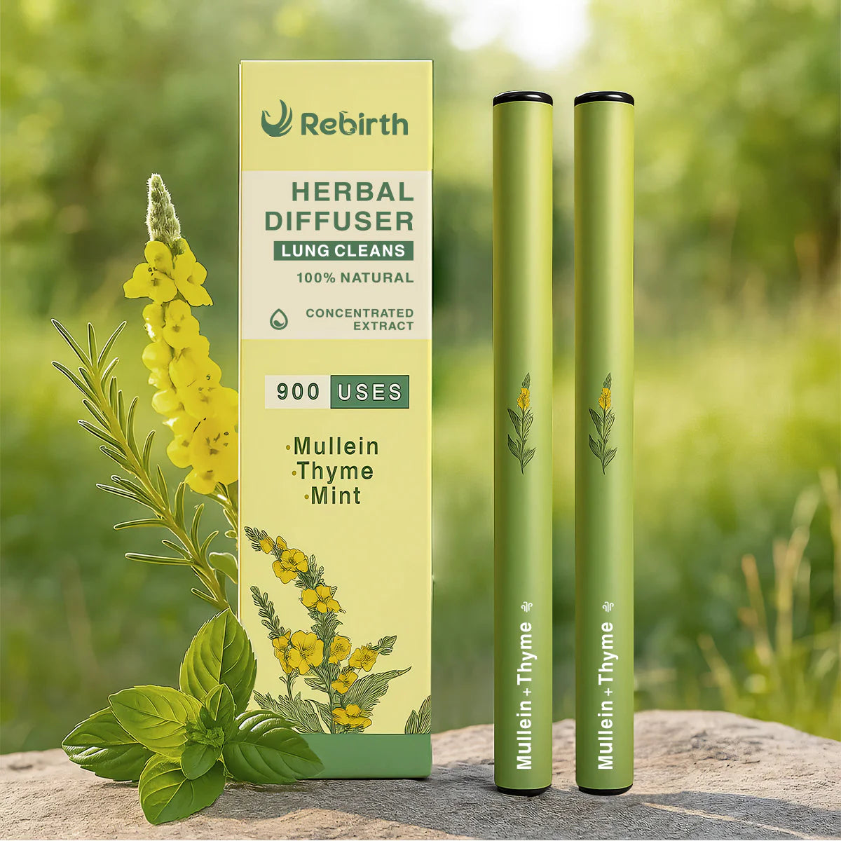 Natural Peppermint Herbal Diffuser-900 uses